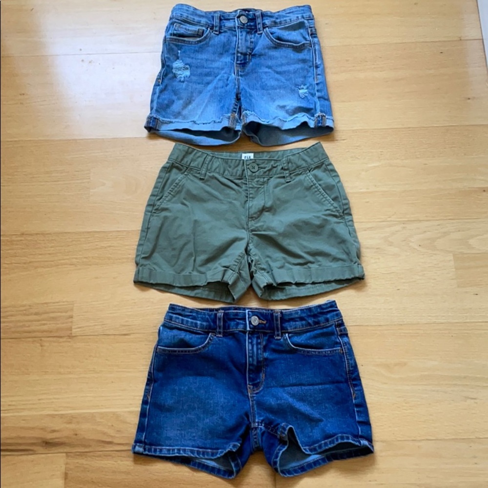 GAP Girls Short Lot  sz 8/10/8